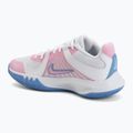 Volleyball shoes Nike Zoom Hyperspeed Court 2 white/pink rise/valor blue 3