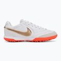 Men's football boots Nike Tiempo Ligera Pro White/Bright Crimson/Blur 2