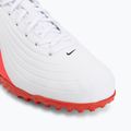 Men's football boots Nike Tiempo Maestro Club White/Bright Crimson/Blur 7