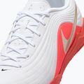 Men's football boots Nike Tiempo Maestro Club white/bright crimson/blur 5