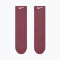 Socks Nike Run Midweight Crew pink smoke/pink rise/white 2