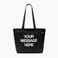 Bag Nike Heritage "Your Message Here" Tote 22 l black/white/safety orange