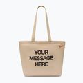 Bag Nike Heritage "Your Message Here" Tote 22 l oatmeal/safety orange/safety orange