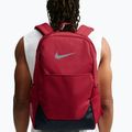 Backpack Nike Brasilia 24 l tough red/black/reflect silver 11