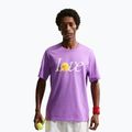 Men's tennis T-shirt Nike Court Love bright violet