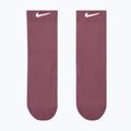 Socks Nike Run Midweight Micro Crew pink smoke/pink rise/white 2