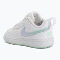 Children's shoes Nike Court Borough Low white/football grey/arctic green 8