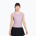 Women's T-shirt Nike Court Dri-Fit Advantage bleached lilac/white