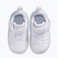Children's shoes Nike Court Borough Low white/football grey/arctic green 4