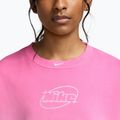 Children's sweatshirt Nike Sportswear Studio sail/playful pink/white 3