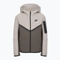 Children's sweatshirt Nike Sportswear Tech Fleece moon particle/cave stone/black/black