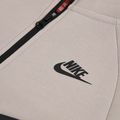 Children's sweatshirt Nike Sportswear Tech Fleece moon particle/cave stone/black/black 3