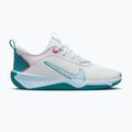 Nike Omni Multi-Court shoes in off white/energy/glacier blue 8