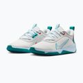 Nike Omni Multi-Court shoes in off white/energy/glacier blue 11