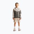 Children's sweatshirt Nike Sportswear Tech Fleece moon particle/cave stone/black/black 2