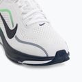 Nike Pegasus 42 running shoes white/green spark/midnight navy 7