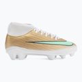 Children's football boots Nike Jr. Mercurial Superfly 11 Club "Kylian Mbappé" metallic gold/green glow 2