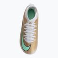 Children's football boots Nike Jr. Mercurial Superfly 11 Club "Kylian Mbappé" metallic gold/green glow 5