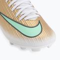 Children's football boots Nike Jr. Mercurial Superfly 11 Club "Kylian Mbappé" metallic gold/green glow 7