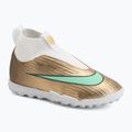 Children's football boots Nike Jr. Mercurial Superfly 11 Academy "Kylian Mbappé" metallic gold/green glow