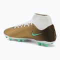 Men's football boots Nike Mercurial Superfly 11 Academy "Kylian Mbappé" metallic gold/green glow 3
