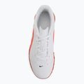 Children's football boots Nike Jr. Tiempo Maestro Club White/Bright Crimson/Blur 5