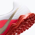 Children's football boots Nike Jr. Tiempo Maestro Club White/Bright Crimson/Blur 6