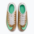 Children's football boots Nike Jr. Mercurial Superfly 11 Club "Kylian Mbappé" metallic gold/green glow 4