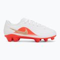 Children's football boots Nike Jr. Tiempo Maestro Club White/Bright Crimson/Blur 2