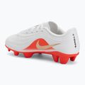 Children's football boots Nike Jr. Tiempo Maestro Club White/Bright Crimson/Blur 3