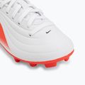 Children's football boots Nike Jr. Tiempo Maestro Club White/Bright Crimson/Blur 7