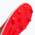 Children's football boots Nike Jr. Tiempo Maestro Club White/Bright Crimson/Blur 4