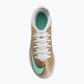 Children's football boots Nike Jr. Mercurial Superfly 11 Club "Kylian Mbappé" metallic gold/green glow 5