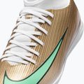 Children's football boots Nike Jr. Mercurial Superfly 11 Club "Kylian Mbappé" metallic gold/green glow 5