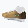 Men's football boots Nike Mercurial Superfly 11 Academy "Kylian Mbappé" metallic gold/green glow 3
