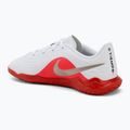 Children's football boots Nike Jr. Tiempo Maestro Club white/bright crimson/blur 3
