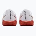 Children's football boots Nike Jr. Tiempo Maestro Club white/bright crimson/blur 7