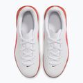 Children's football boots Nike Jr. Tiempo Maestro Club white/bright crimson/blur 2