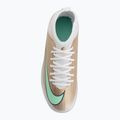 Children's football boots Nike Jr. Mercurial Superfly 11 Club "Kylian Mbappé" metallic gold/green glow 5