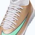 Children's football boots Nike Jr. Mercurial Superfly 11 Club "Kylian Mbappé" metallic gold/green glow 5