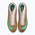 Men's football boots Nike Mercurial Superfly 11 Academy "Kylian Mbappé" metallic gold/green glow 4