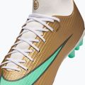 Men's football boots Nike Mercurial Superfly 11 Academy "Kylian Mbappé" metallic gold/green glow 6