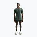 Men's running shirt Nike Stride black/light green spark 2