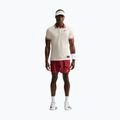 Polo shirt Nike Court Slam Aero-Fit Pale Ivory/Team Red 2