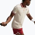 Polo shirt Nike Court Slam Aero-Fit Pale Ivory/Team Red 4