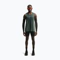 Men's running shirt Nike Stride black/light green spark 2