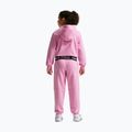 Children's sweatshirt Nike Pro Fleece pink rise/pink rise/black/white 2