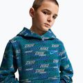 Children's sweatshirt Nike Sportswear Club Fleece bright spruce/midnight navy/game royal 6