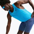 Men's running shirt Nike AeroSwift light current blue/black 6