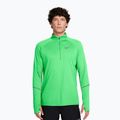 Men's running sweatshirt Nike Miler Dri-Fit UV 1/2 Zip illusion green